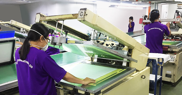 Silkscreen Printing Process